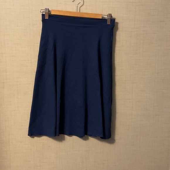 Chic Women's Navy Mini Skirt - Picture 3 of 3